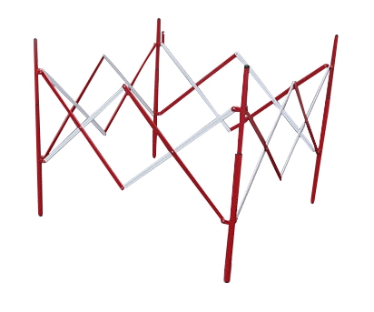Barrera plegable de acero para arquetas/servicios públicos...